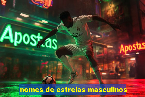 nomes de estrelas masculinos